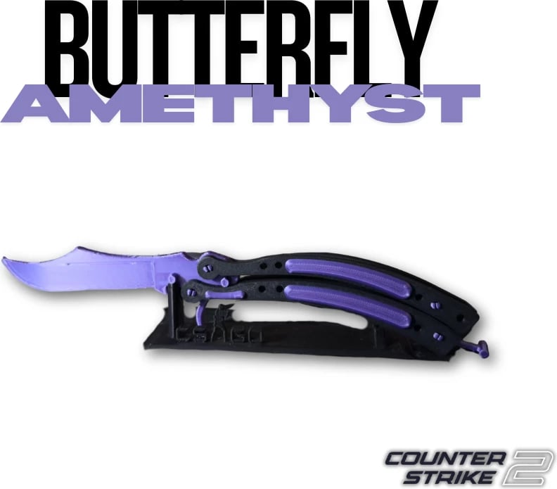 Thikë CS2/CS:GO - Butterfly Amethyst