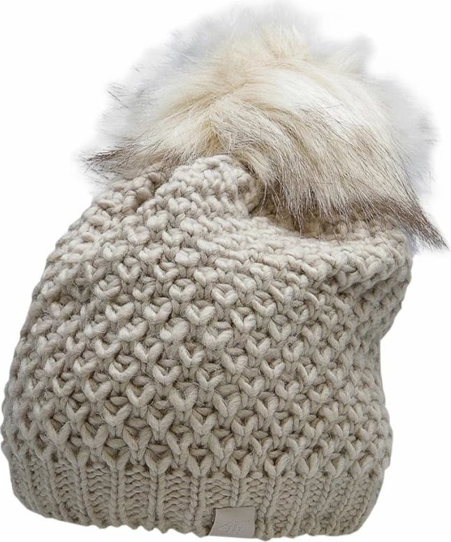 Kapelë 4F për meshkuj dhe femra, ngjyrë krem