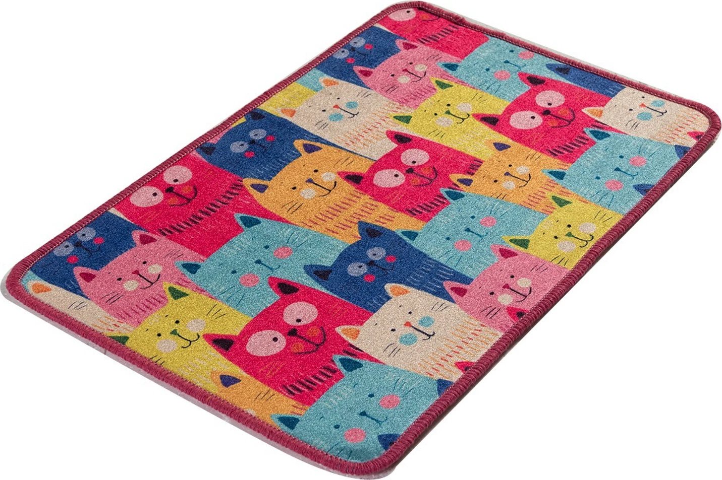 Tapet banje Mijölnir, Meow Djt, shumëngjyrësh, 40x60cm