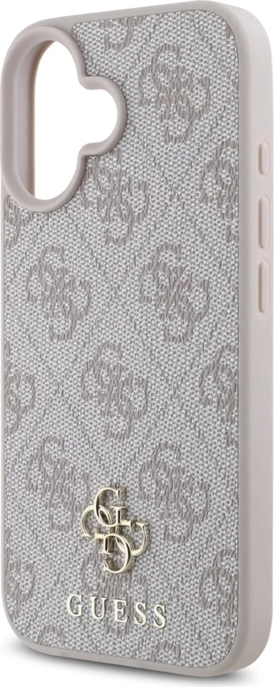 Mbështjellës Guess HC PU 4G Small 4G and Classic MagSafe për iPhone 16, Rozë