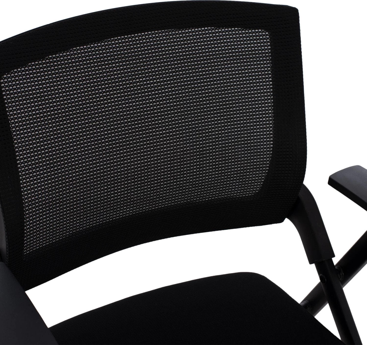 Karrige konferencash me tavolinë, e zezë, FH1168.01, 64x55x82 cm