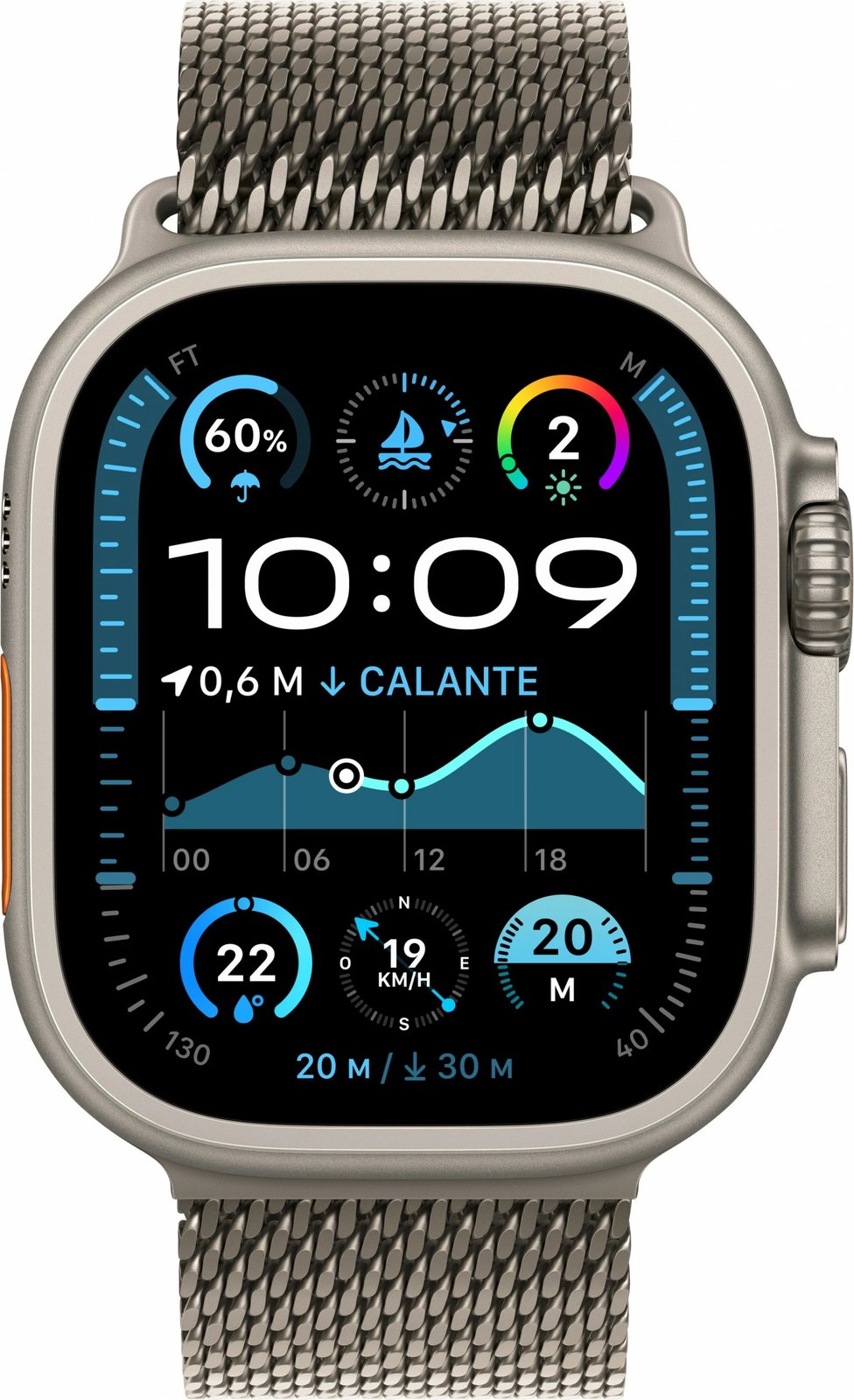 Smartwatch Apple Watch Ultra 2 GPS + Cellular 49mm, 64 GB, Titanium