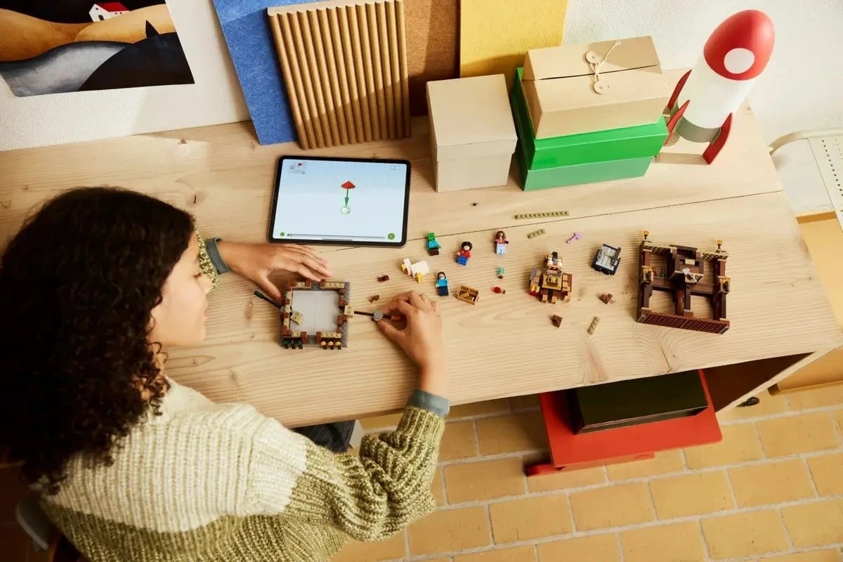 Set LEGO Minecraft 21272 Woodland Mansion Fighting Ring