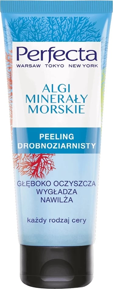 Peeling për fytyrë për femra Perfecta Fine Grain Peeling Algi & Sea Minerals, 75ml