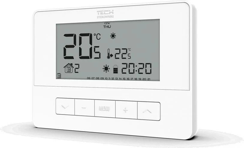 Kontroller dhome me kabllo T-4.1, i bardhë