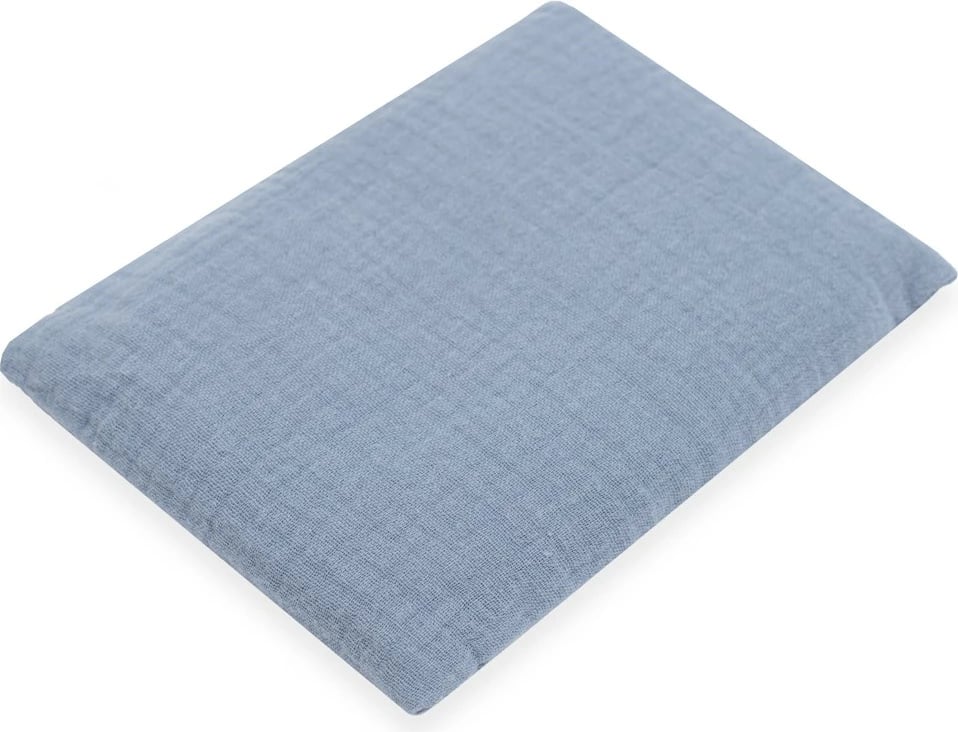 Termofor muslin ngrohje/ftohje, New Baby STANDARD, 12x15 cm 180 g, me bërthama qershie, blu