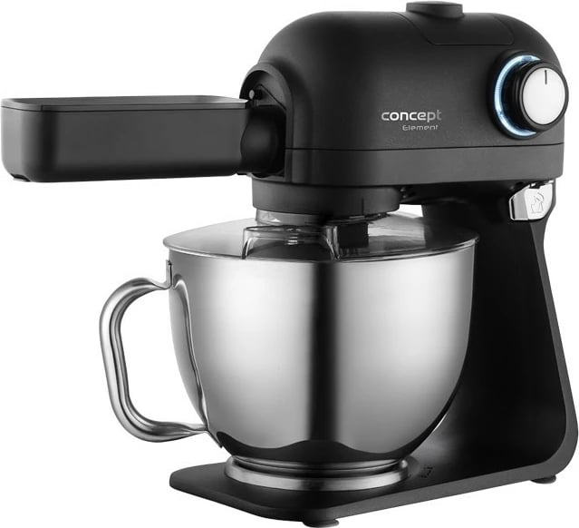 Robot kuzhine planetar Concept RM8000, 1200 W, tas 5 L, blender qelqi 1.5 L, me aksesorë, i zi