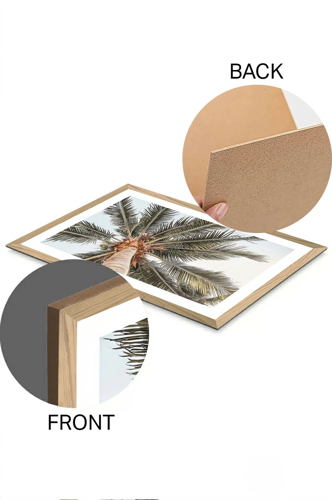 Pikturë dekorative, Wallity, Tekhammdf28, shumëngjyrëshe, 33x48cm