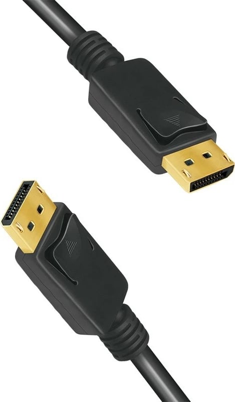 Kabllo DisplayPort LogiLink CV0139, 5m, 8K 60Hz, 4K 120Hz, e zezë