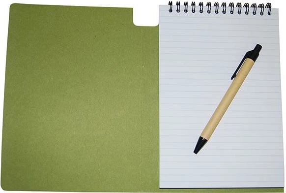 Bllok shënimesh spiral NEXT me laps, 14x21cm, 80 fletë, Ngjyra të ndryshme