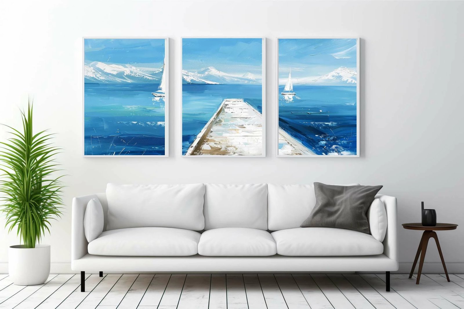 Pikturë dekorative me kornizë MDF (3 copë), Wallity, Mp3-00106, 21x30cm