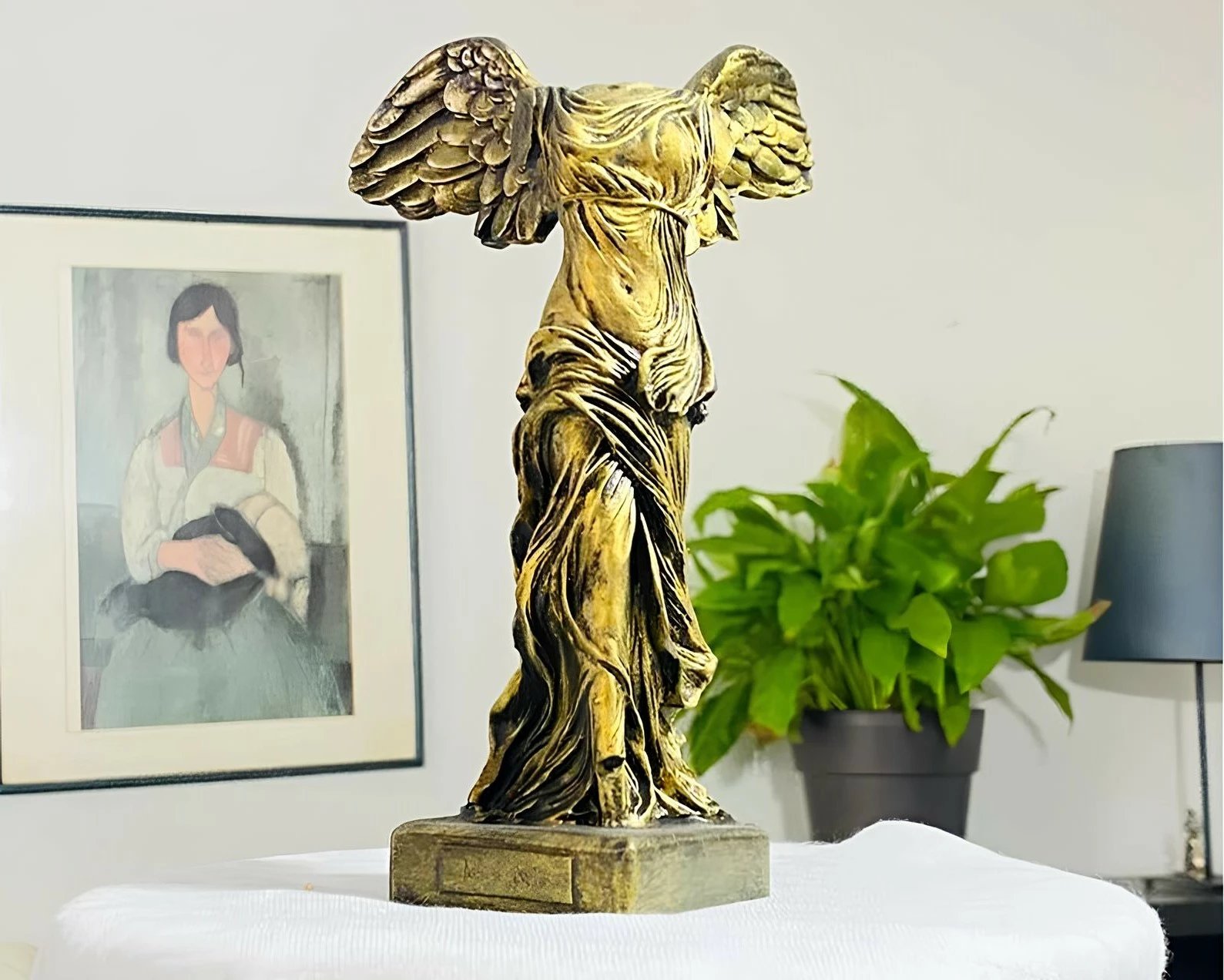 Objekt dekorativ Evila Originals, ngjyrë antike, CY0335, 38x27x19 cm Objekt dekorativ Evila Originals, ngjyrë antike, CY0335, 38x27x19 cm