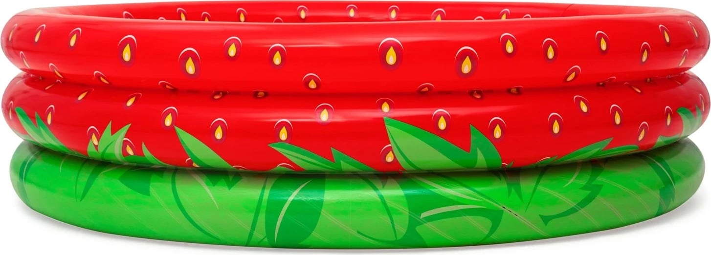 Pishinë e fryrë Bestway H2OGO! Sweet Strawberry, e rrumbullakët, shumëngjyrëshe