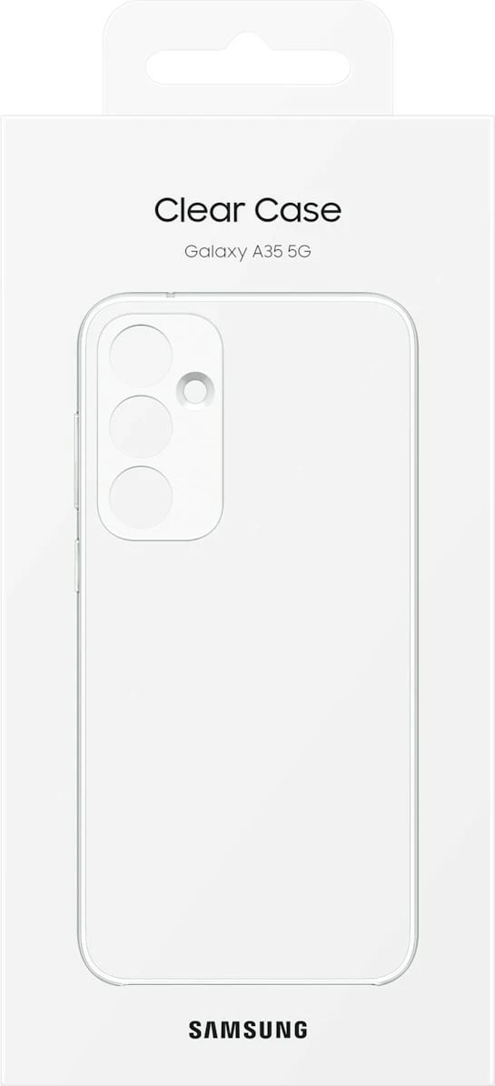 Samsung EF-QA356, Cover, Samsung, Galaxy A35 5G, 16.8 cm (6.6"), Transparent
