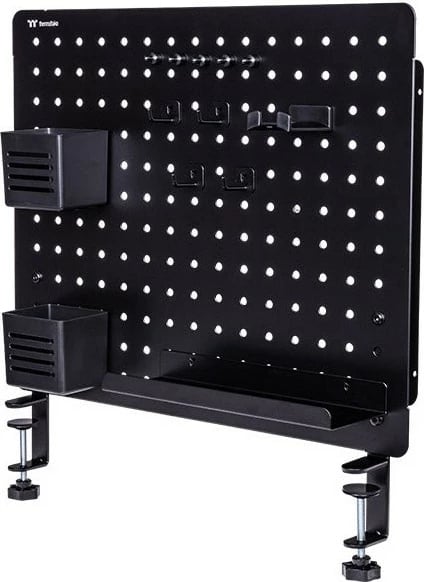 Panel organizues Thermaltake Gaming Desk Pegboard Large, çelik, i zi Panel organizues Thermaltake Gaming Desk Pegboard Large, çelik, i zi