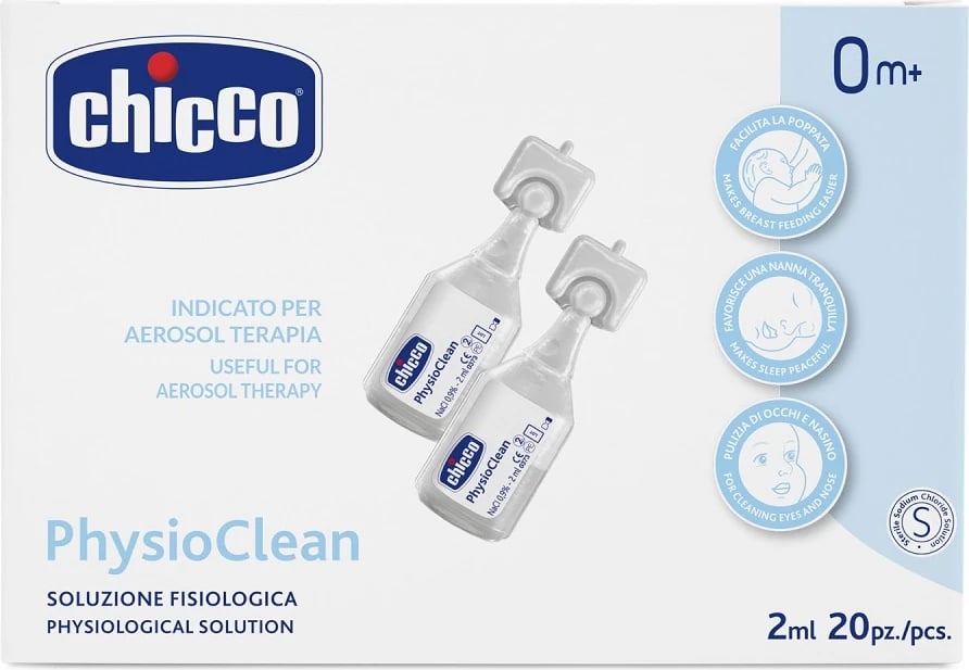 Solucion fiziologjik Chicco PhysioClean, 20x2ml