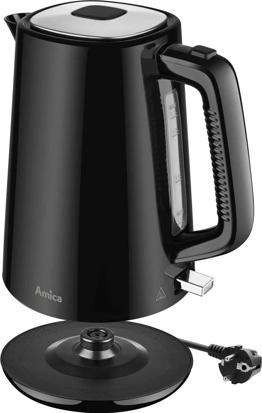 Çajnik elektrik Amica KF 3040, ngjyrë e zezë