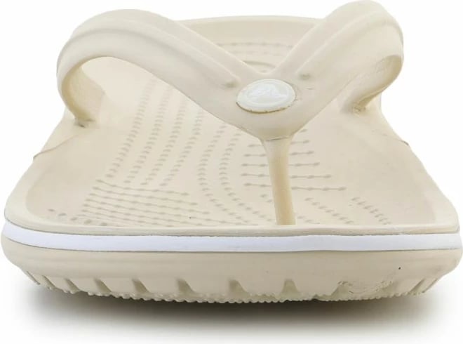 Atlete për not Crocs Crocband Flip, krem
