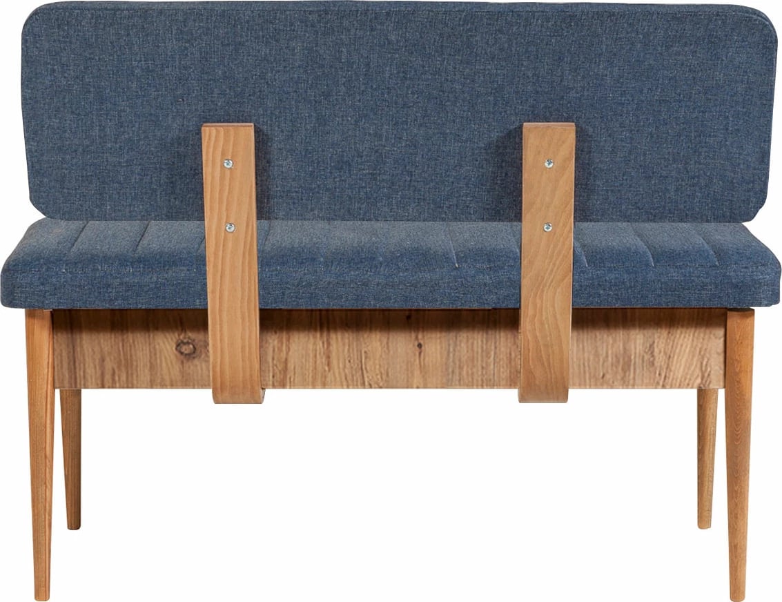 Bankë me depo, ngjyrë pishë Atlantike dhe blu e errët, Hanah Home Vina