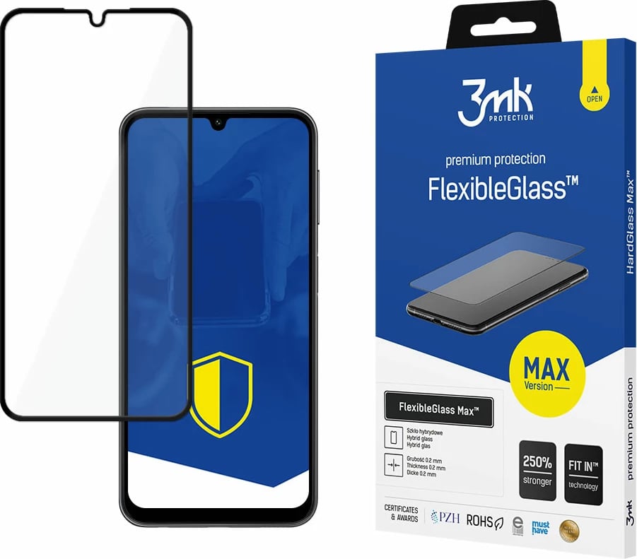 Mbrojtës ekrani 3mk FlexibleGlass Max për Samsung Galaxy A25 5G, Transparent
