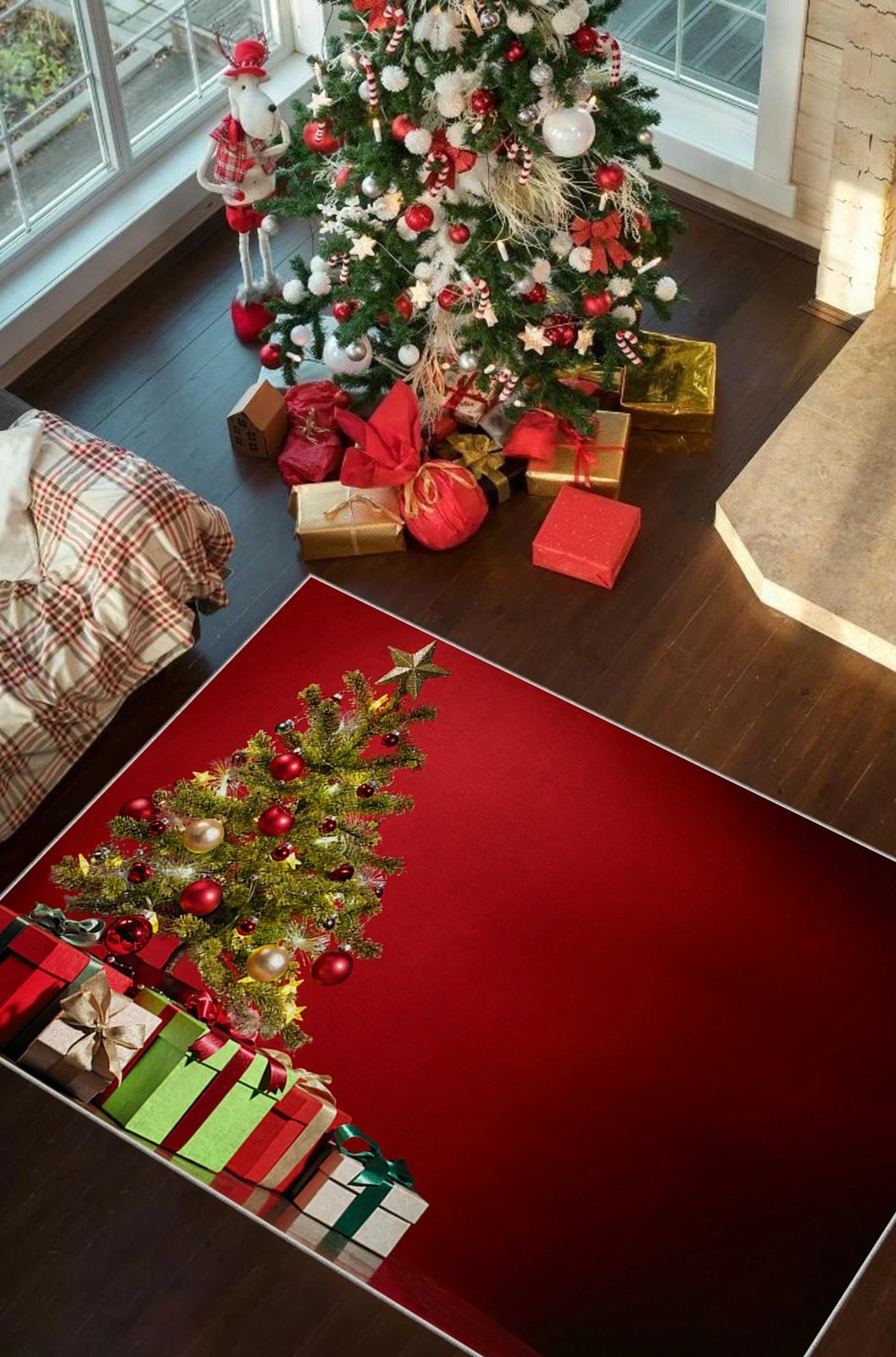 Qilim multingjyrësh, temë festive, 120x180cm, Conceptum Hypnose