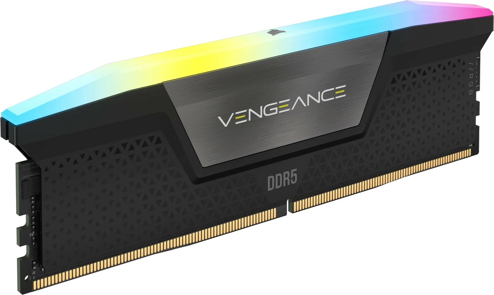RAM Memorje Corsair Vengeance 16GB DDR5 5600MHz CL40, e zezë, RGB