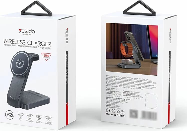 Mbushes Telefoni 4 Ne 1 Wireless 15w