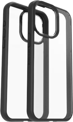 Mbështjellës Otterbox React për iPhone 15 Pro Max, Transparent/Black