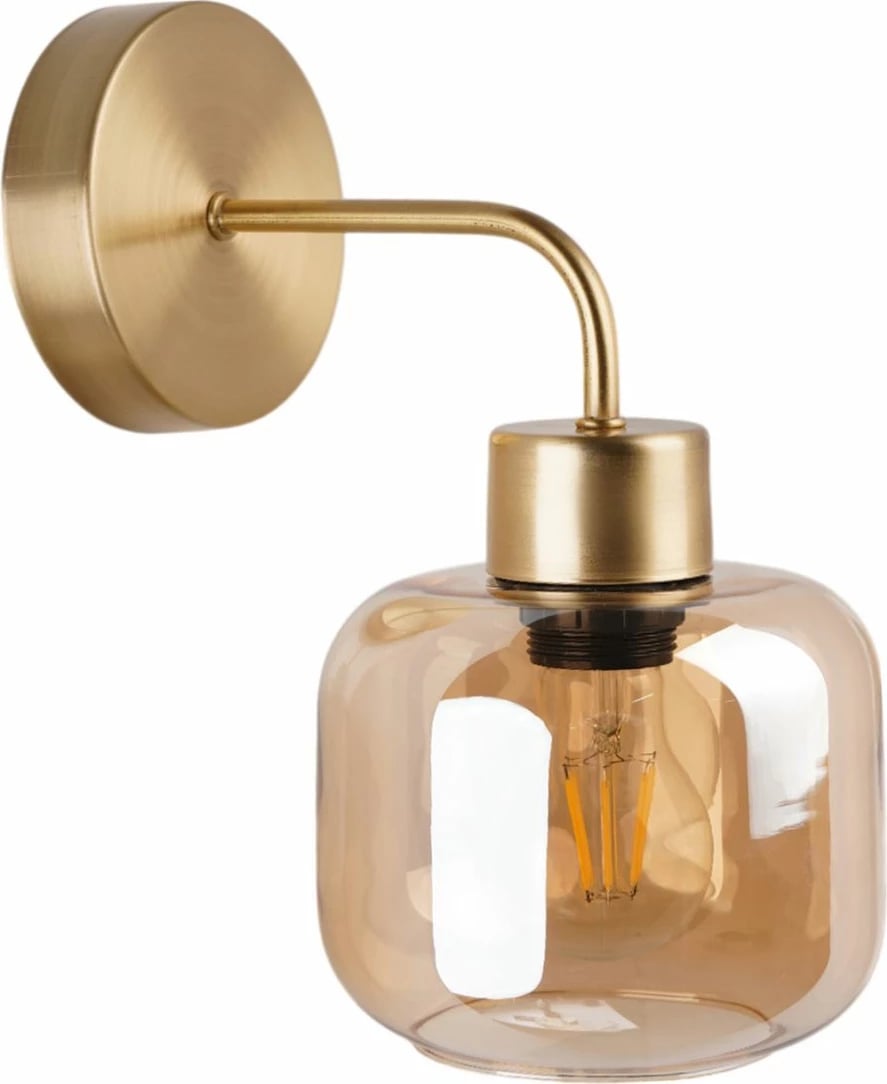 Llambë muri Opviq, ngjyrë mjaltë dhe ari, 9060-1A Llambë muri Opviq, ngjyrë mjaltë dhe ari, 9060-1A