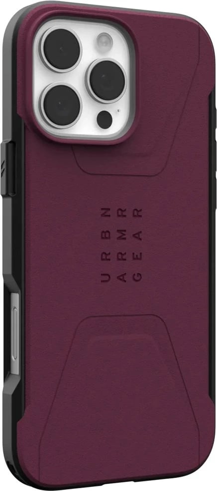 Mbështjellës Urban Armor Gear Civilian për celular, për Apple, 6.9", Bordeaux
