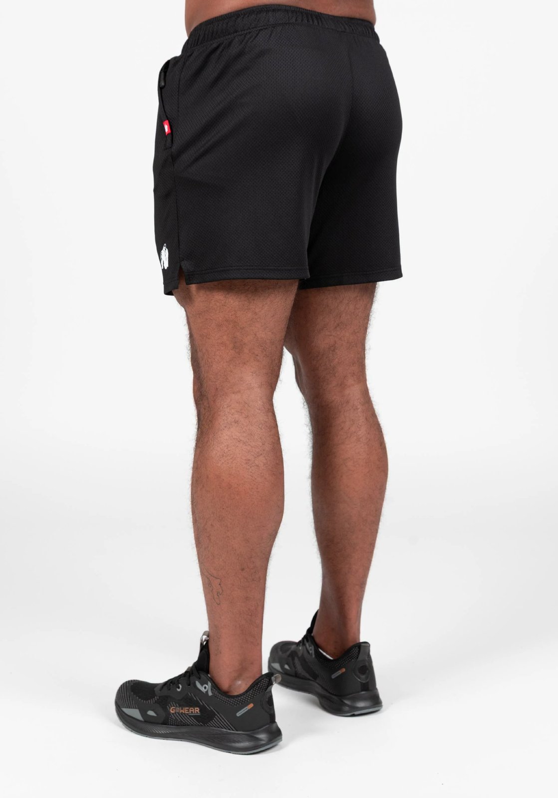 Pantallona të shkurtra sportive Miles - të zeza