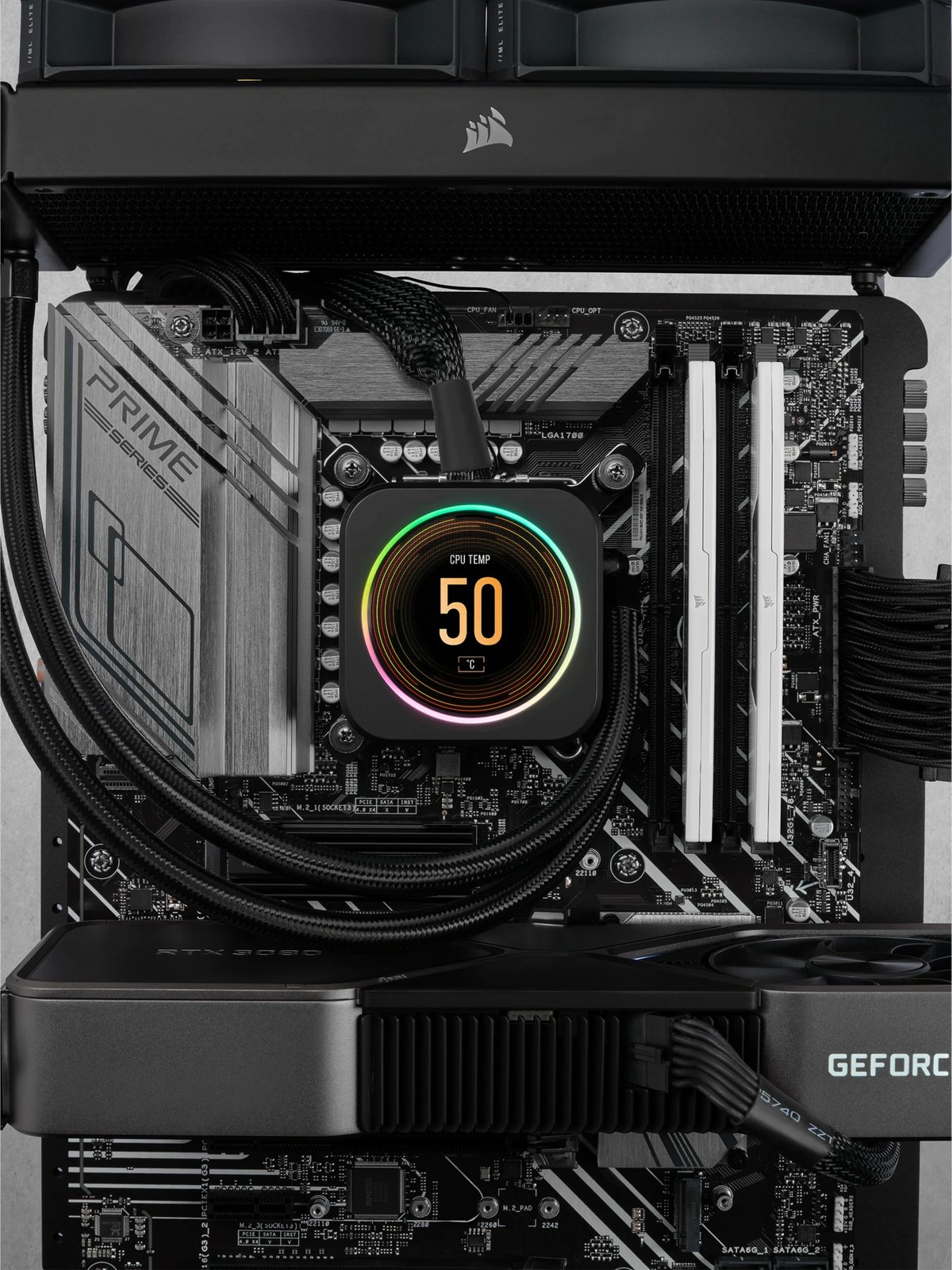 RAM Memorje Corsair Vengeance 32GB (2x16GB) DDR5 5200MHz, e bardhë