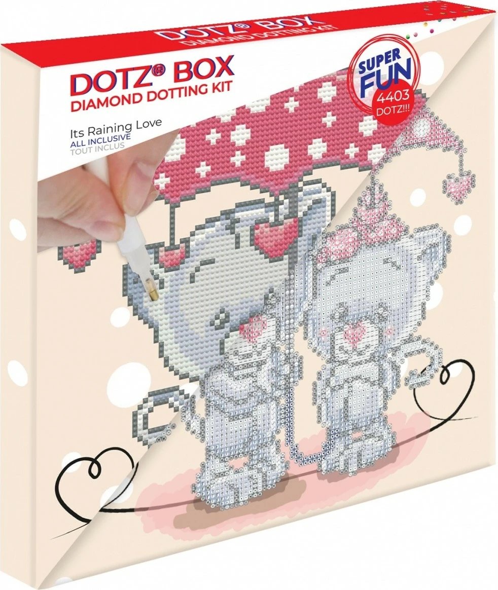 Set mozaiku Diamond Dotz Dante 018-DBX005, shumëngjyrësh
