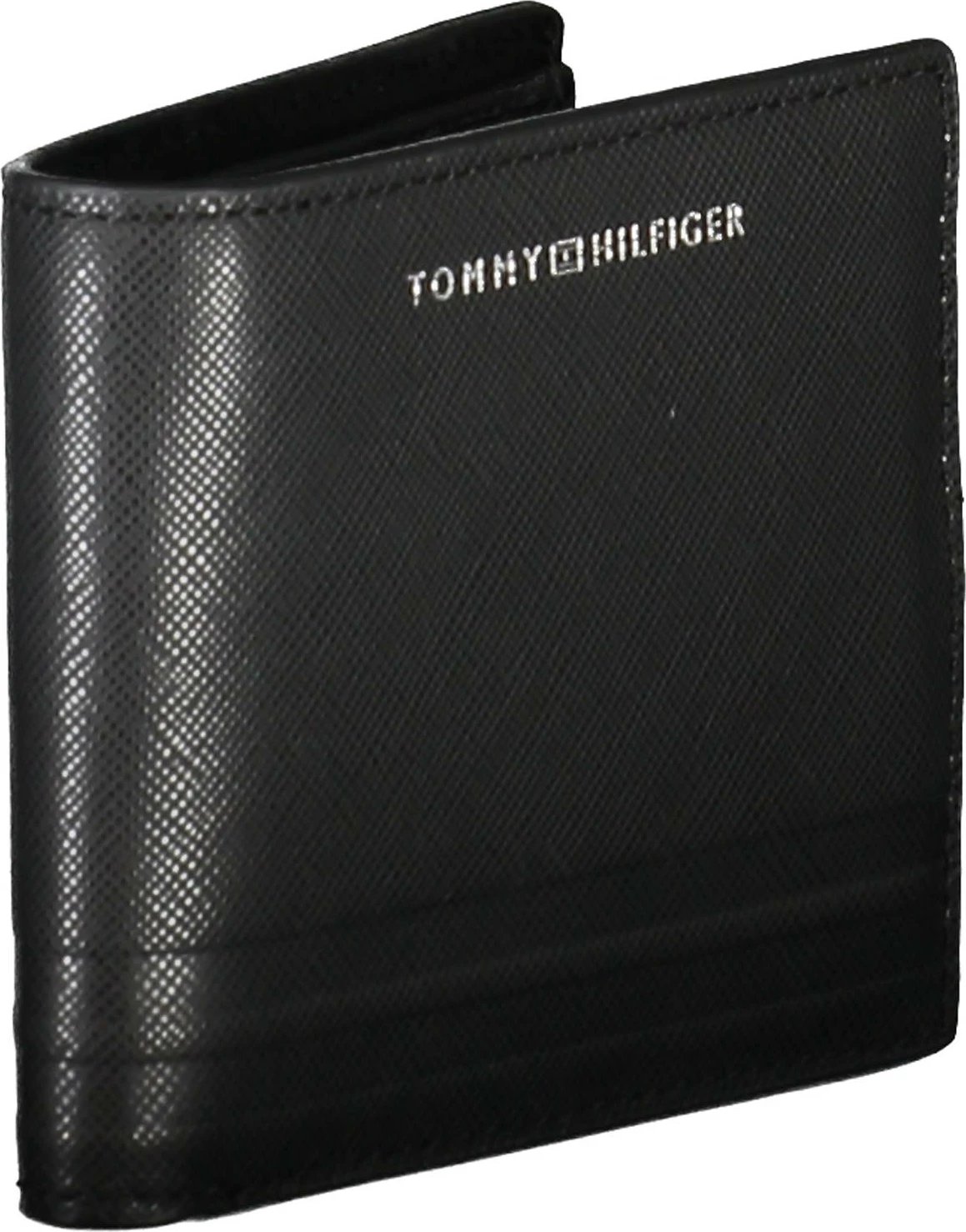 Portofol për meshkuj TOMMY HILFIGER, i zi