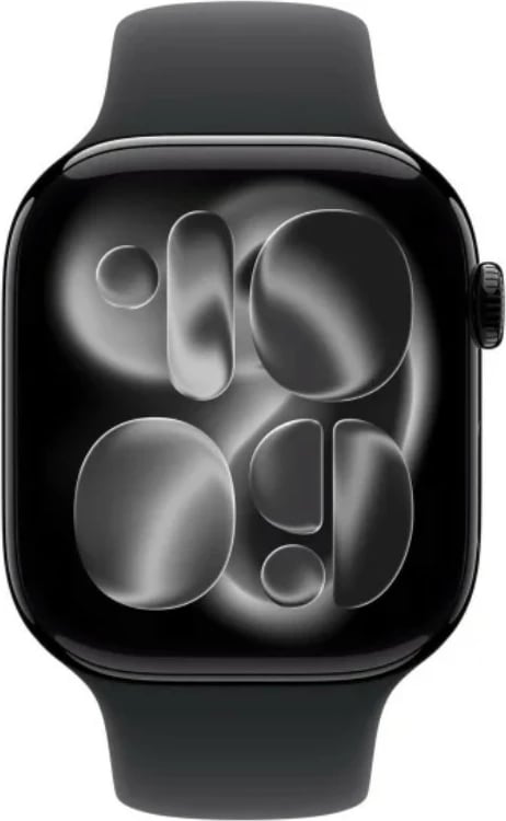 Smartwatch Apple Watch Series 11 GPS + Cellular 46 mm 64 GB MFCX4MP/A, kasë titani, rrip sportiv M/L, ngjyrë natyrale me gri malor