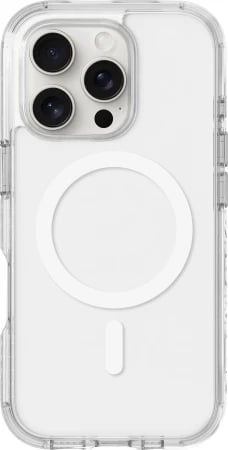 Mbështjellës LAUT Crystal Matter X MagSafe për iPhone 16 Pro, Transparent
