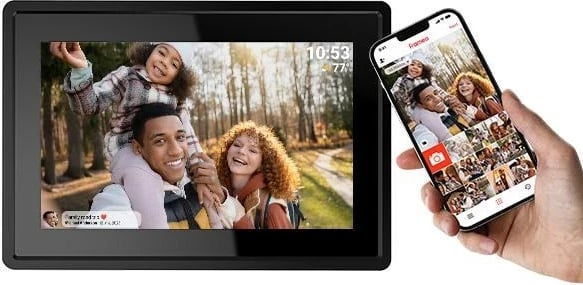Kornizë digjitale për foto Denver PFF-725B, 8 GB, 7 inç, e zezë