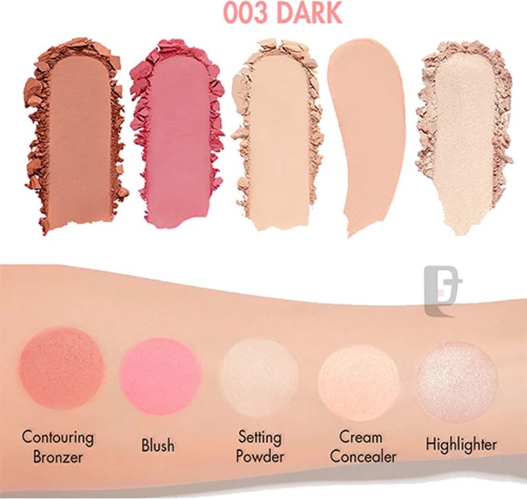 Pupa Never Without Palette - 003 Dark