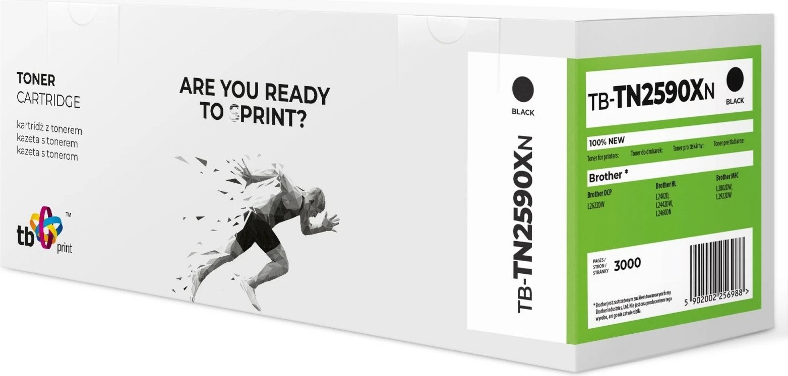 Toner TB Print TB-TN2590XN për Brother, i zi, 3000 faqe
