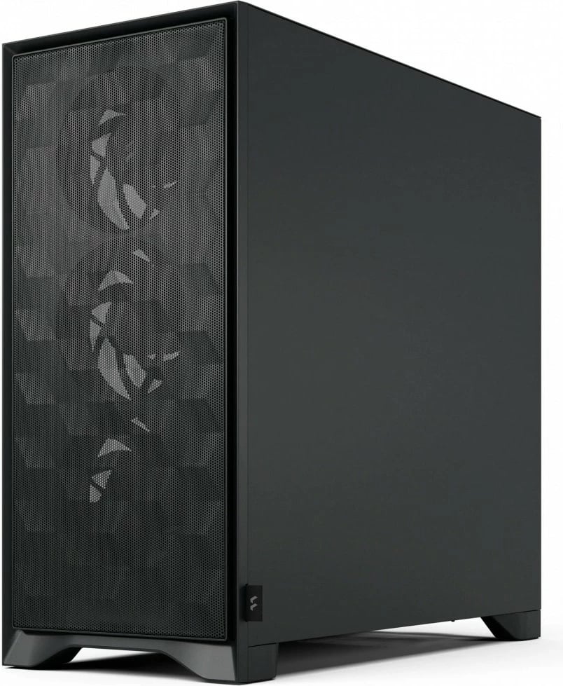 Kasë Fractal Design Pop 2 Air FD-C-POA2A-02, Midi Tower ATX, xham i kalitur, 3x120 mm, USB-C, e zezë