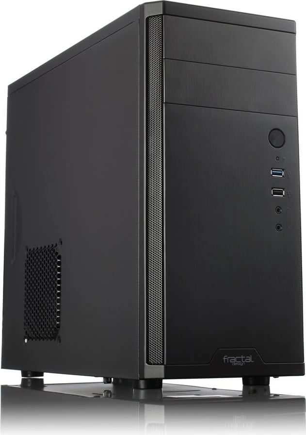 Kasë Fractal Design Core 1100, Mini Tower, micro ATX/Mini-ITX, e zezë