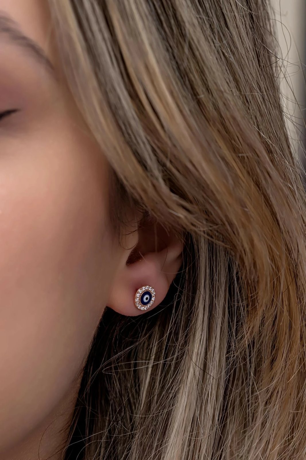 Vathë argjendi Jumeon, ngjyrë ari rozë dhe kaltër e errët, NRZ999133