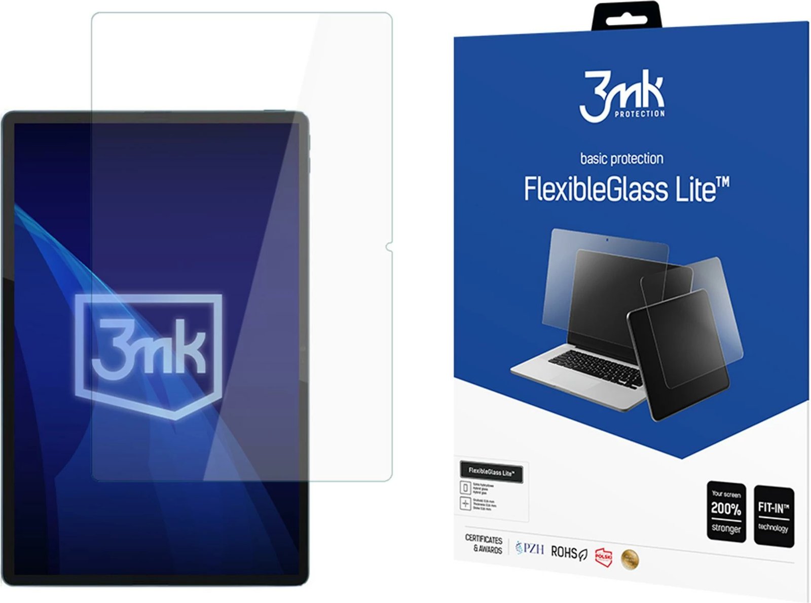 Xham hibrid mbrojtës 3mk FlexibleGlass Lite për Lenovo Yoga Tab Plus