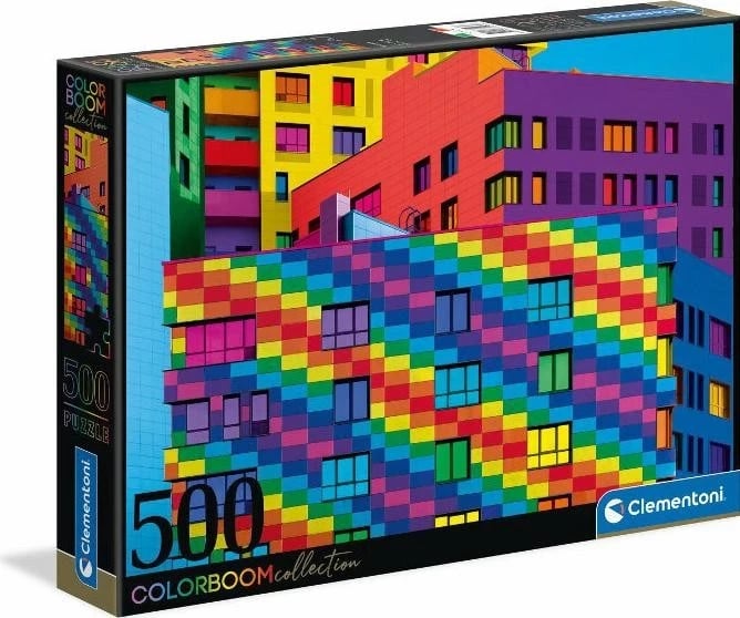Puzzle Clementoni Color Boom Squares, 500 copë