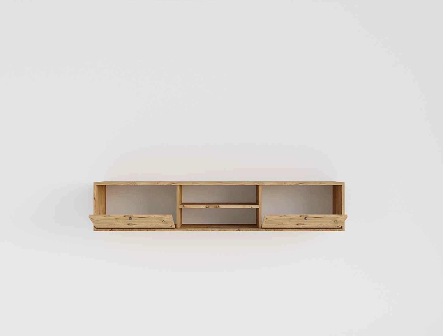 Komodë TV Hanah Home, ngjyrë lisi Sapphire Oak