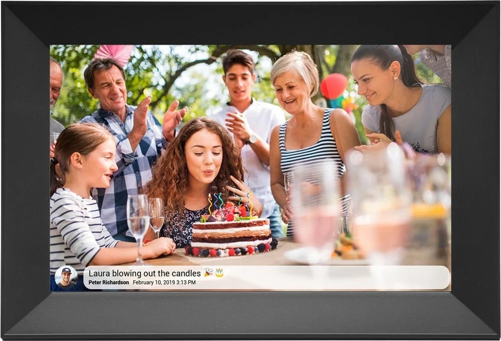 Kornizë digjitale Denver PFF-1063BLACK, 10.1", 16 GB, IPS, Wi-Fi, E zezë