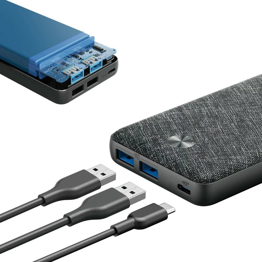 Powerbank Anker PowerCore III Sense 20K, 20000 mAh, Power Delivery, Ngjyrë e zezë