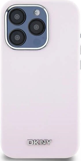 Mbështjellës DKNY Liquid Silicone MagSafe për iPhone 14 Pro, rozë