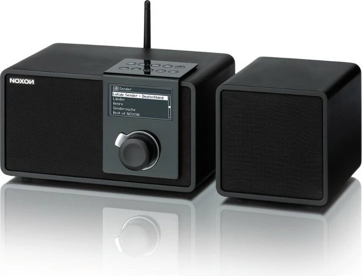 Radio interneti NOXON iRadio 360, stereo, Wi-Fi, ngjyrë e zezë