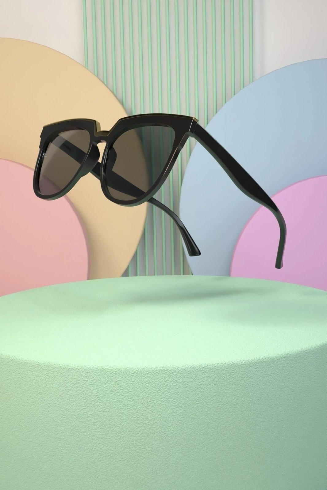 Syze dielli për gra, Jumeon, PL22Kg637R001, ngjyrë e zezë